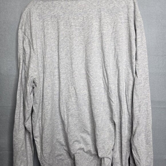 Holiday Time Christmas Shirt Unisex Long Sleeve Crew Neck Plush Penguin Size 3X - Picture 3 of 4